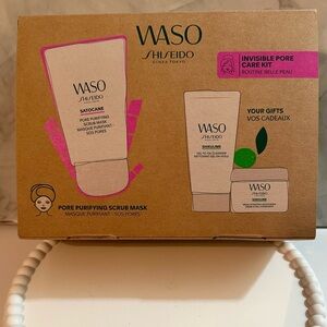 Shiseido WASO Pore Care Set with Gold Packaging